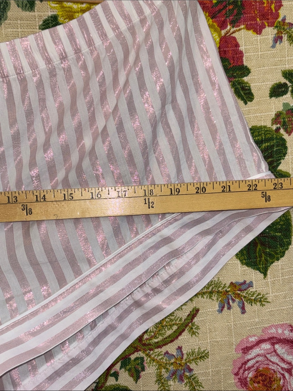 XL Victorias Secret Pajamas Set New with Tags Iconic Pink and White Stripes - Picture 12 of 12